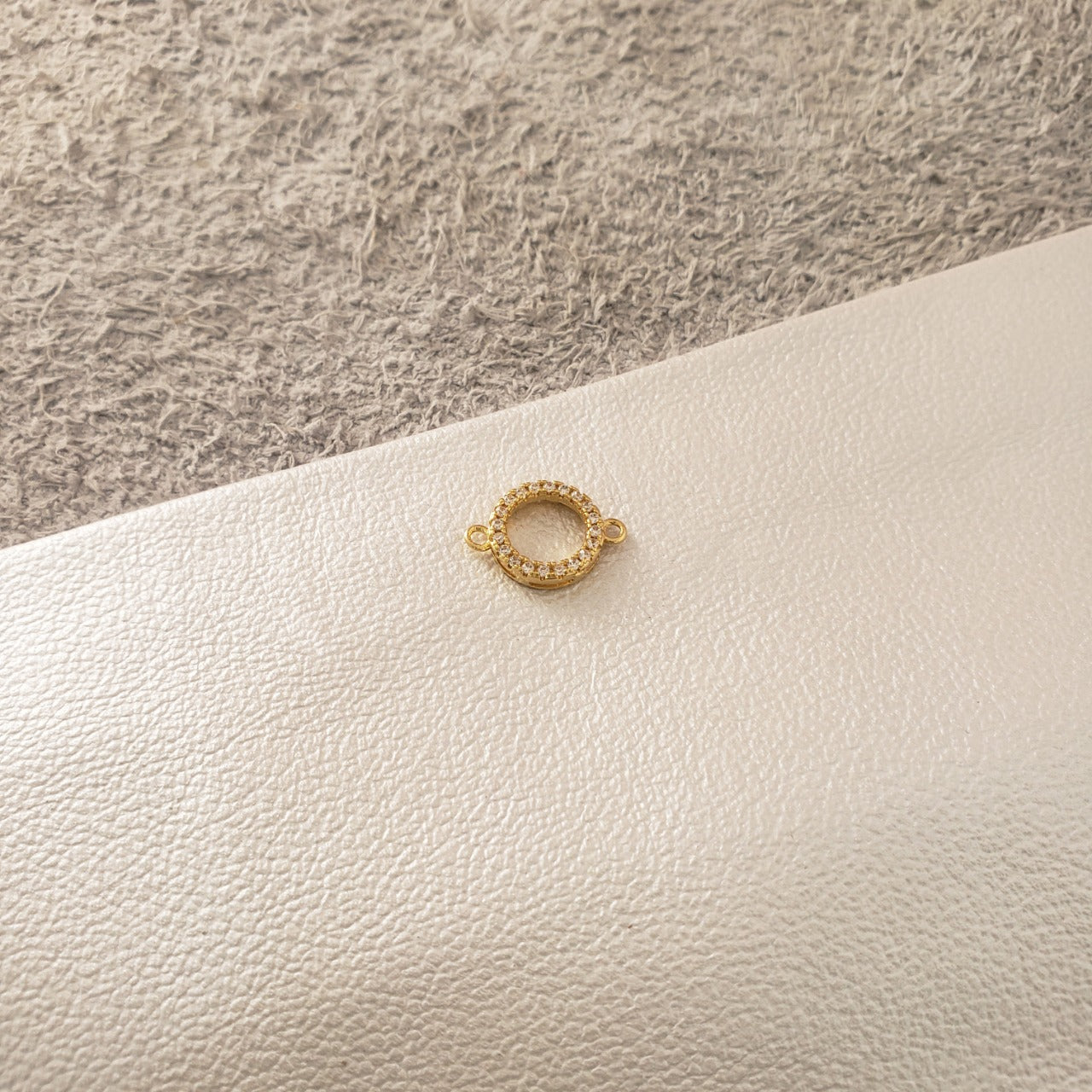 herraje argolla galeria 1cm circonia