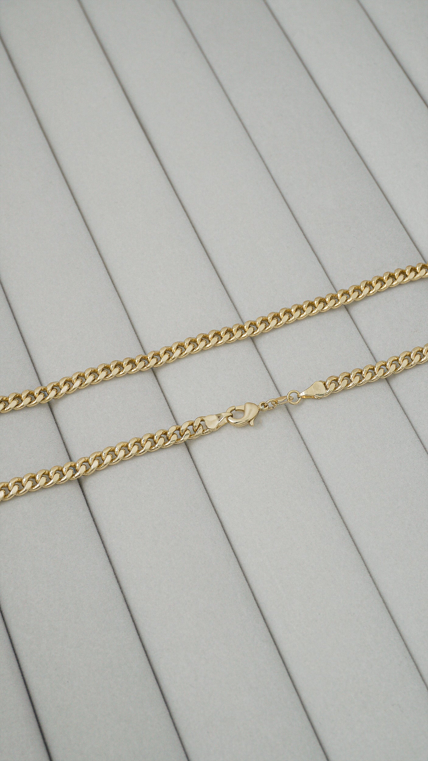 cadena cubana 5mm 65cm