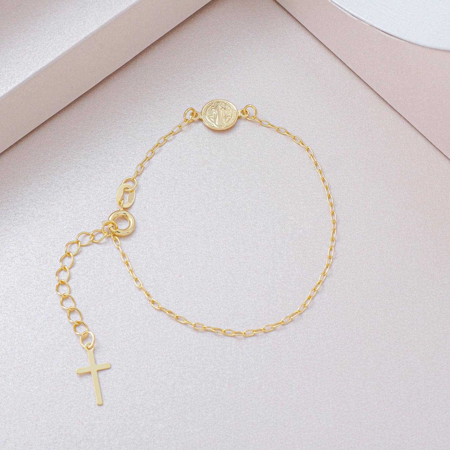 pulsera san benito 16.5 cms extensor