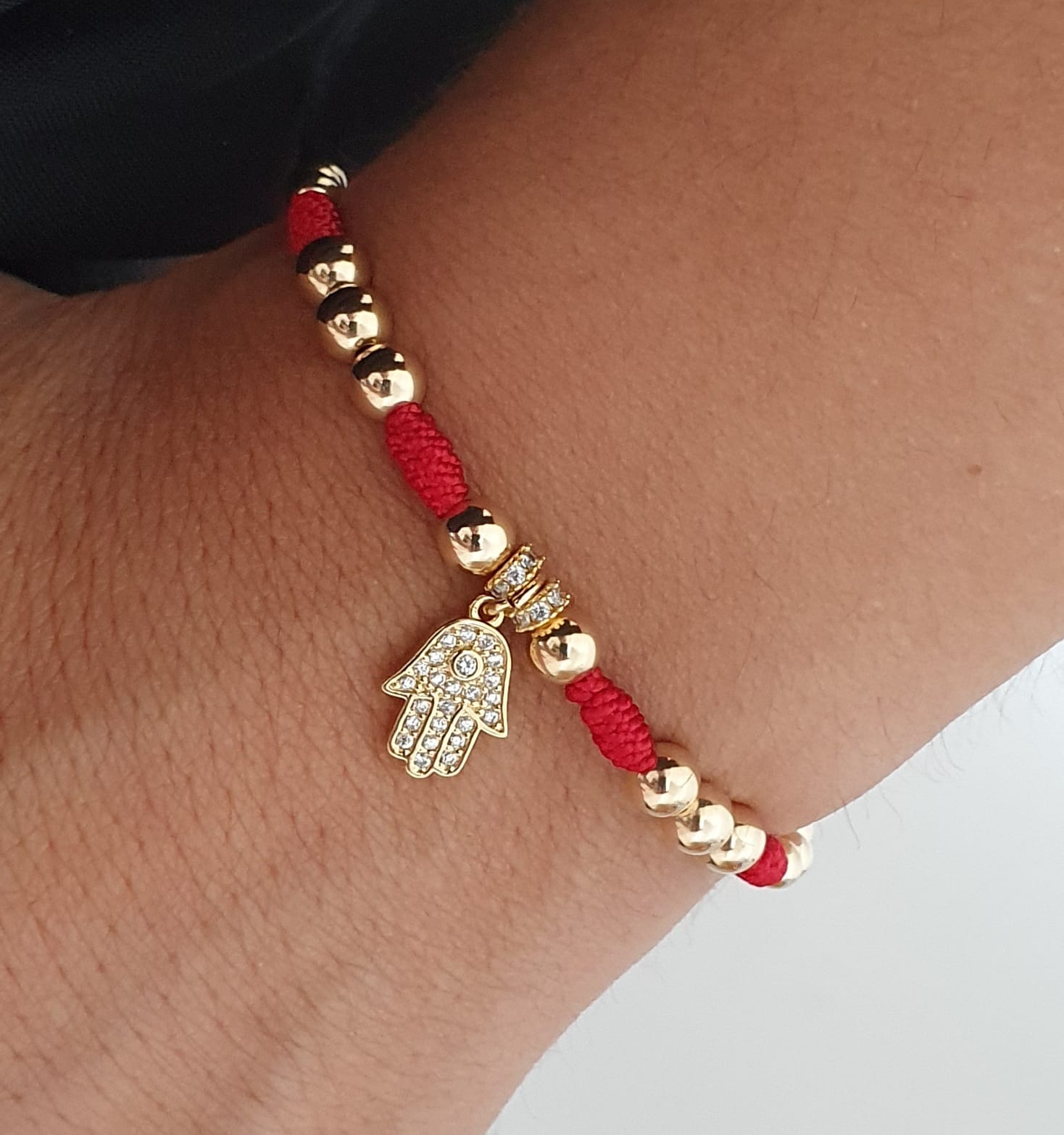 D Mano Hamsa circonias