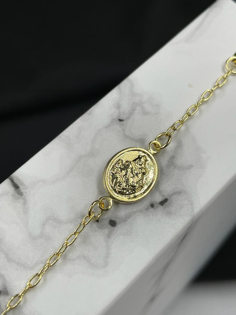 pulsera virgen del carmen16.5cm extensor
