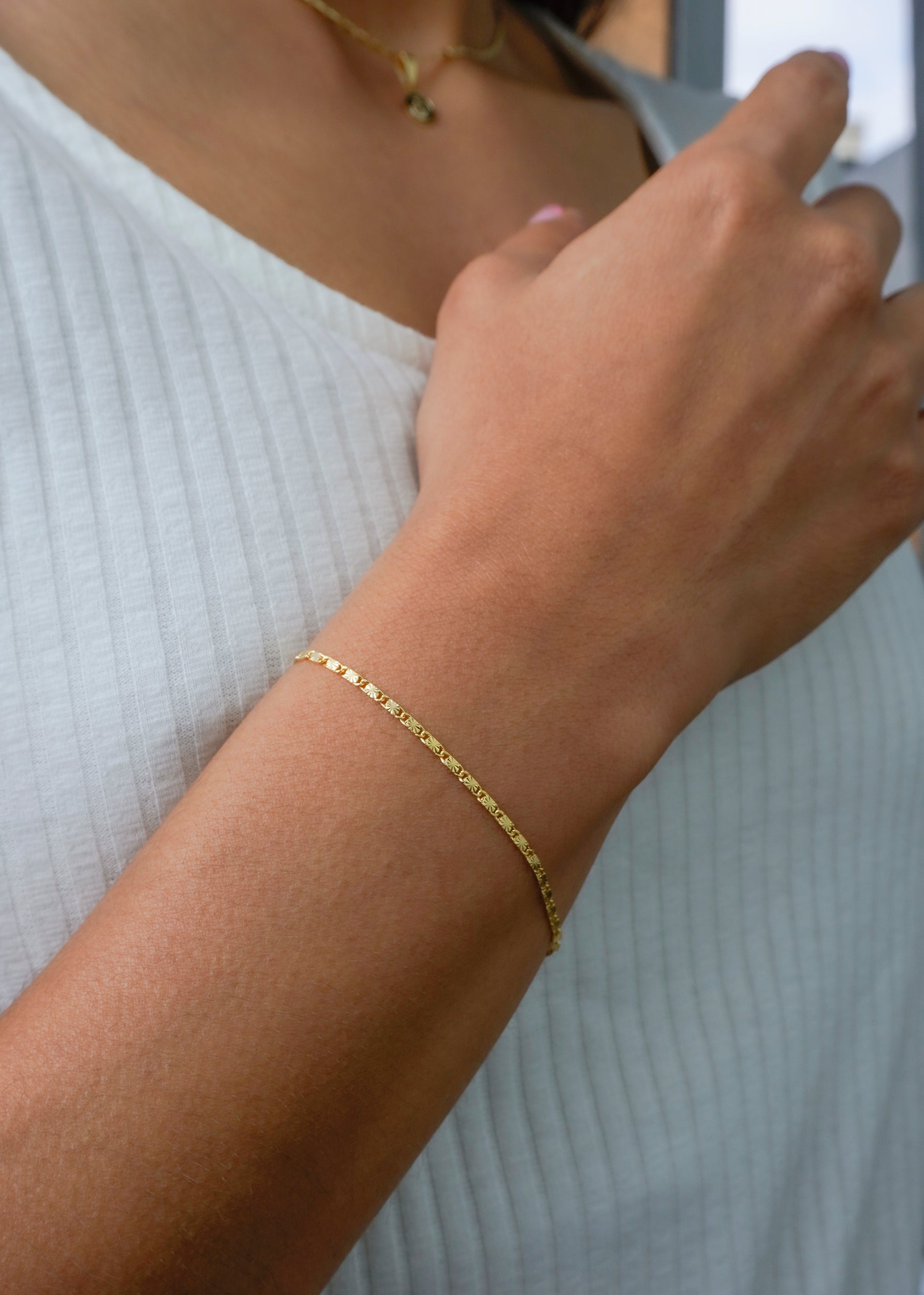 pulsera destellos  extensor 16.5 cms