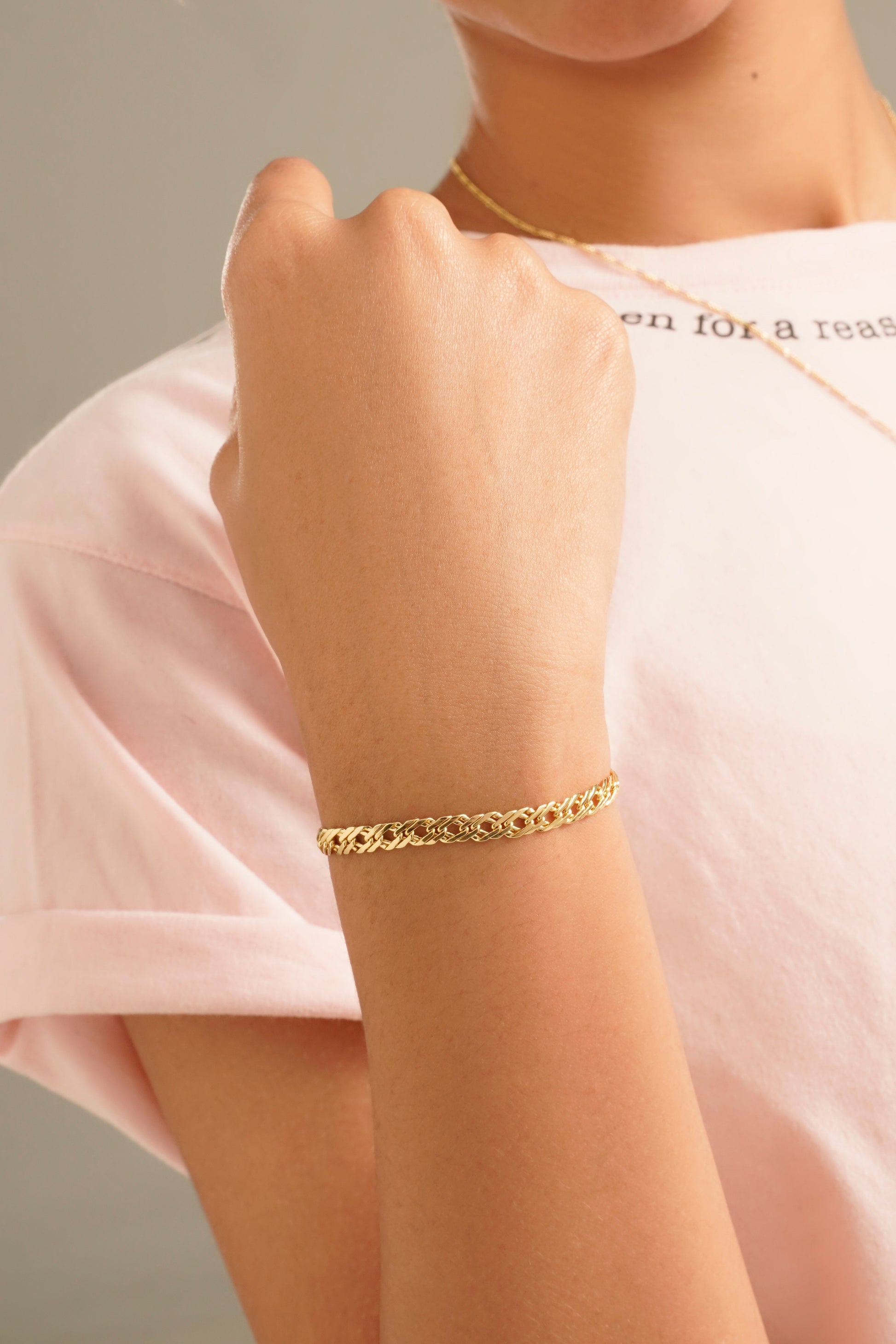 Pulsera  Cruzada 18 cm