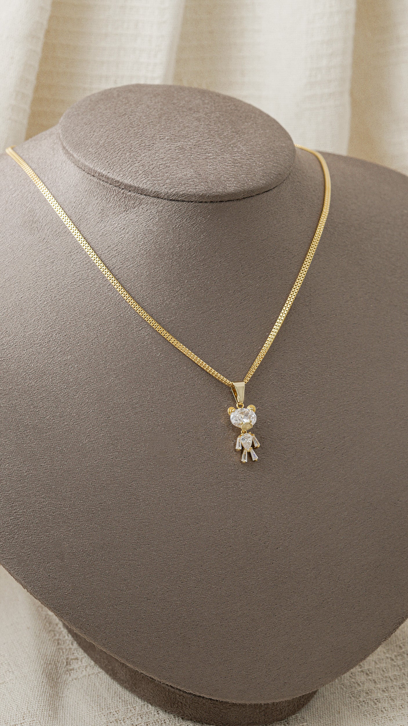 dije oso con circonias