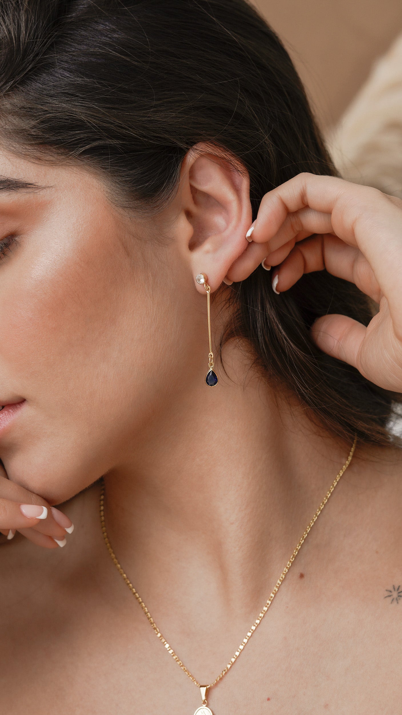 Areta Long Blue