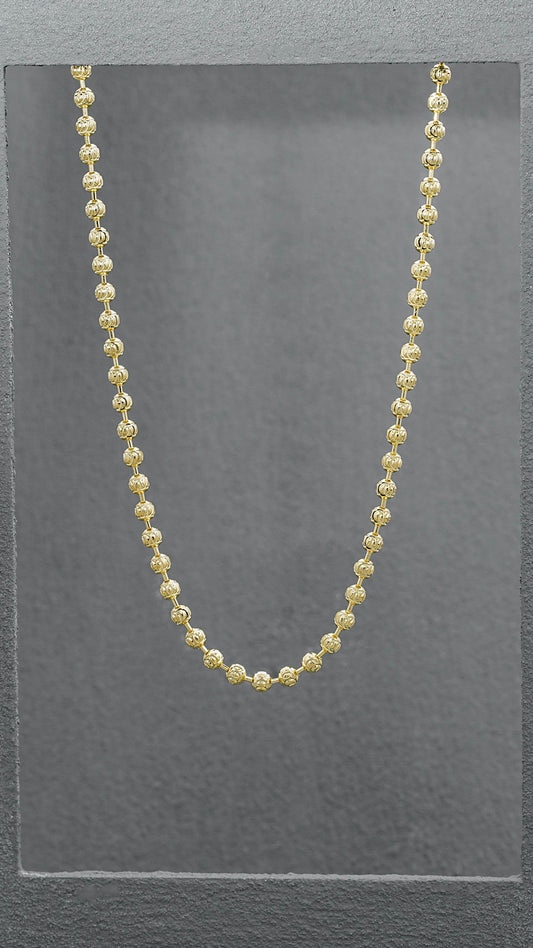 Cadena Militar Diamantada 65 Cms 4 mm