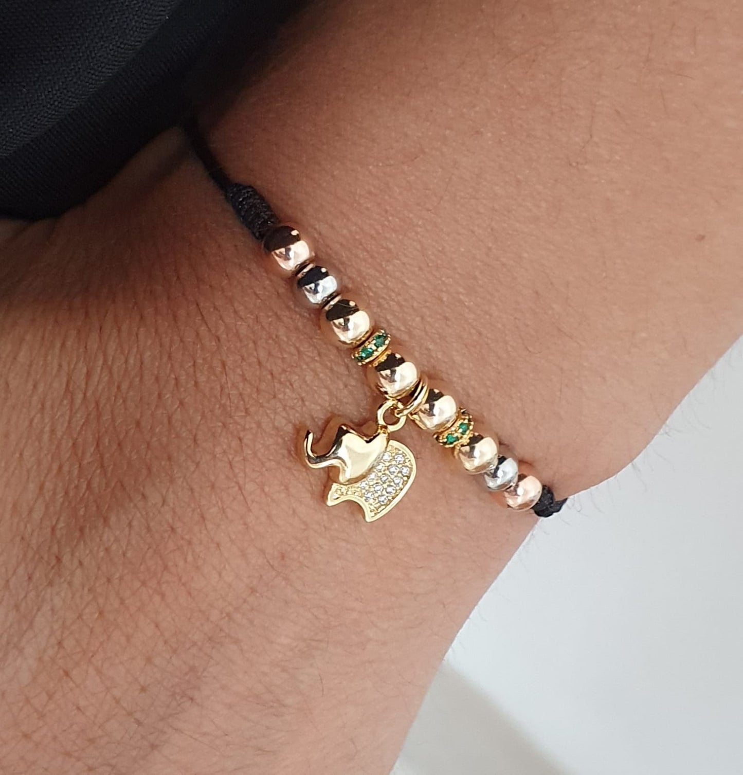 dije elefante con circonias