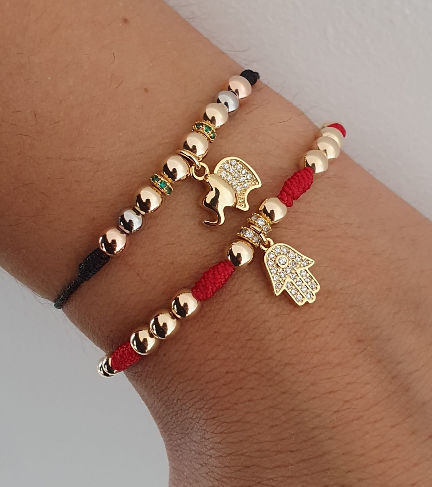 D Mano Hamsa circonias