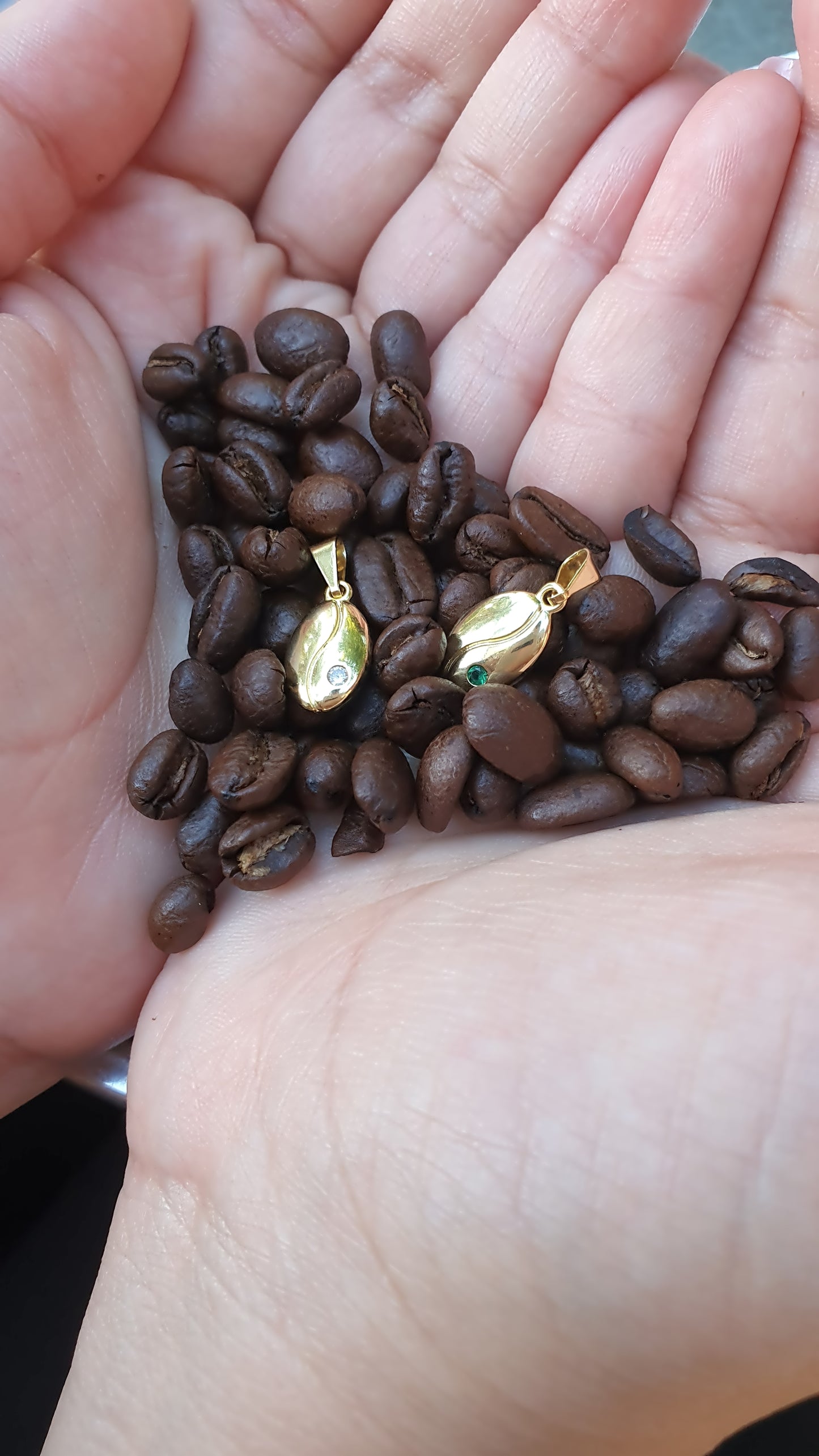 dije grano de cafe