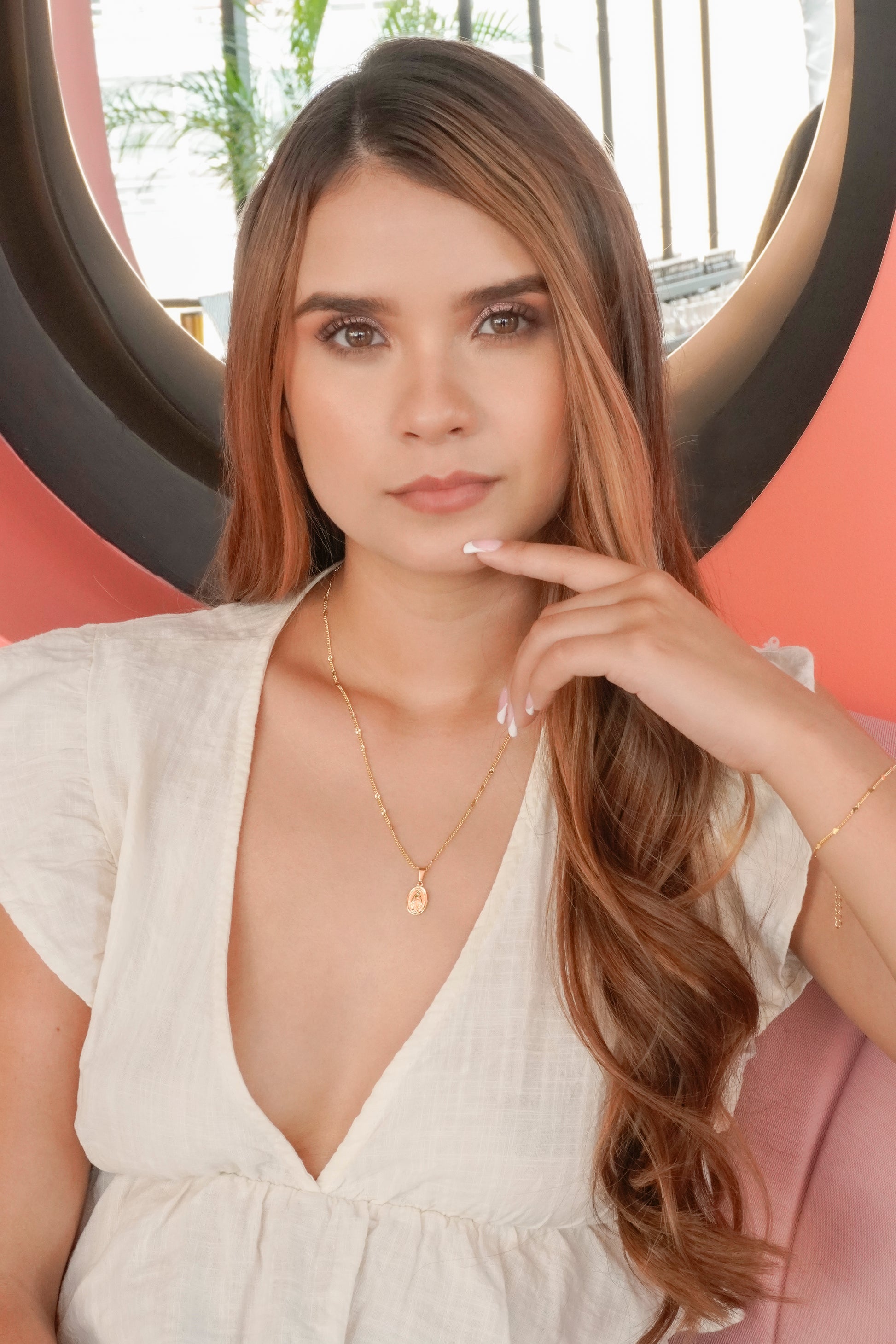 dije virgen milagrosa