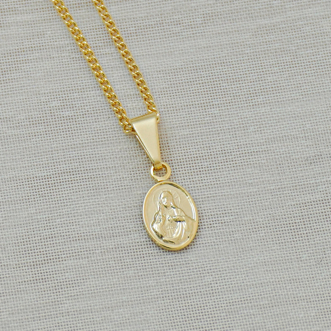 dije sagrado corazon mini
