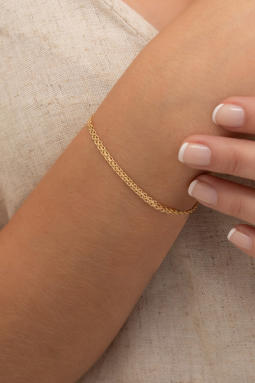 pulsera tejido chino 18.5 cm