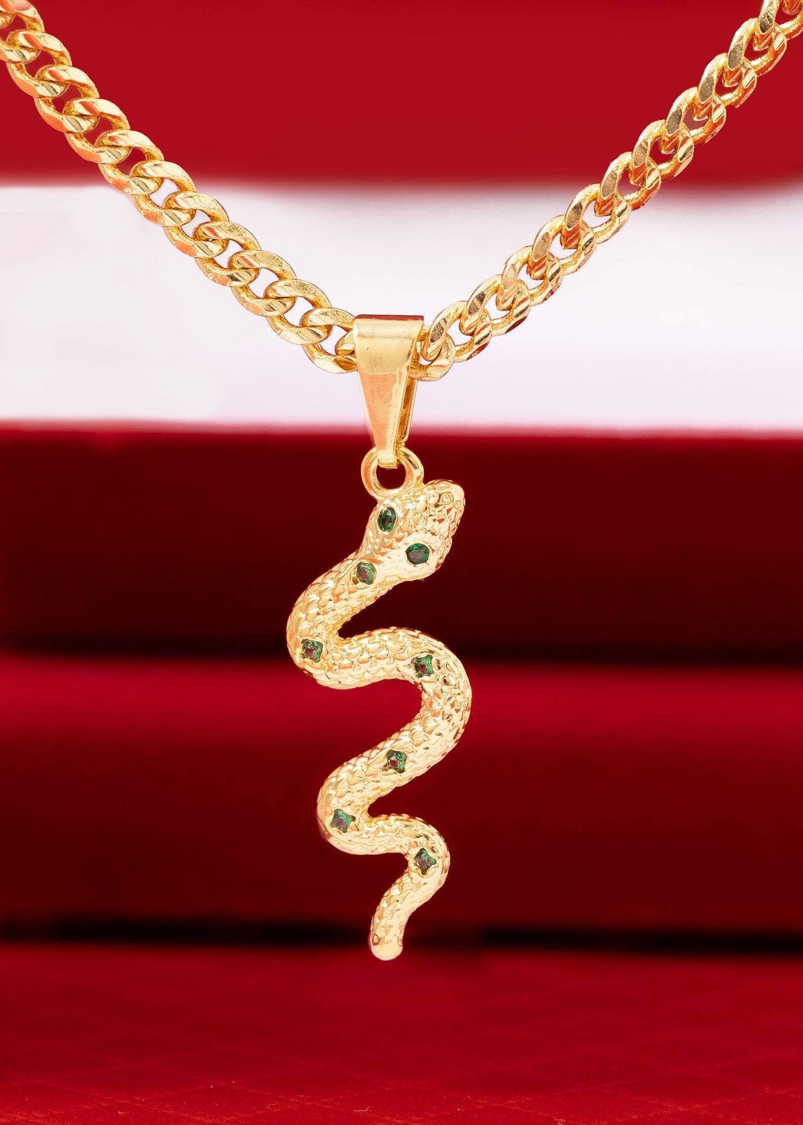cadena cubana eslabon 3mm 65 Cms