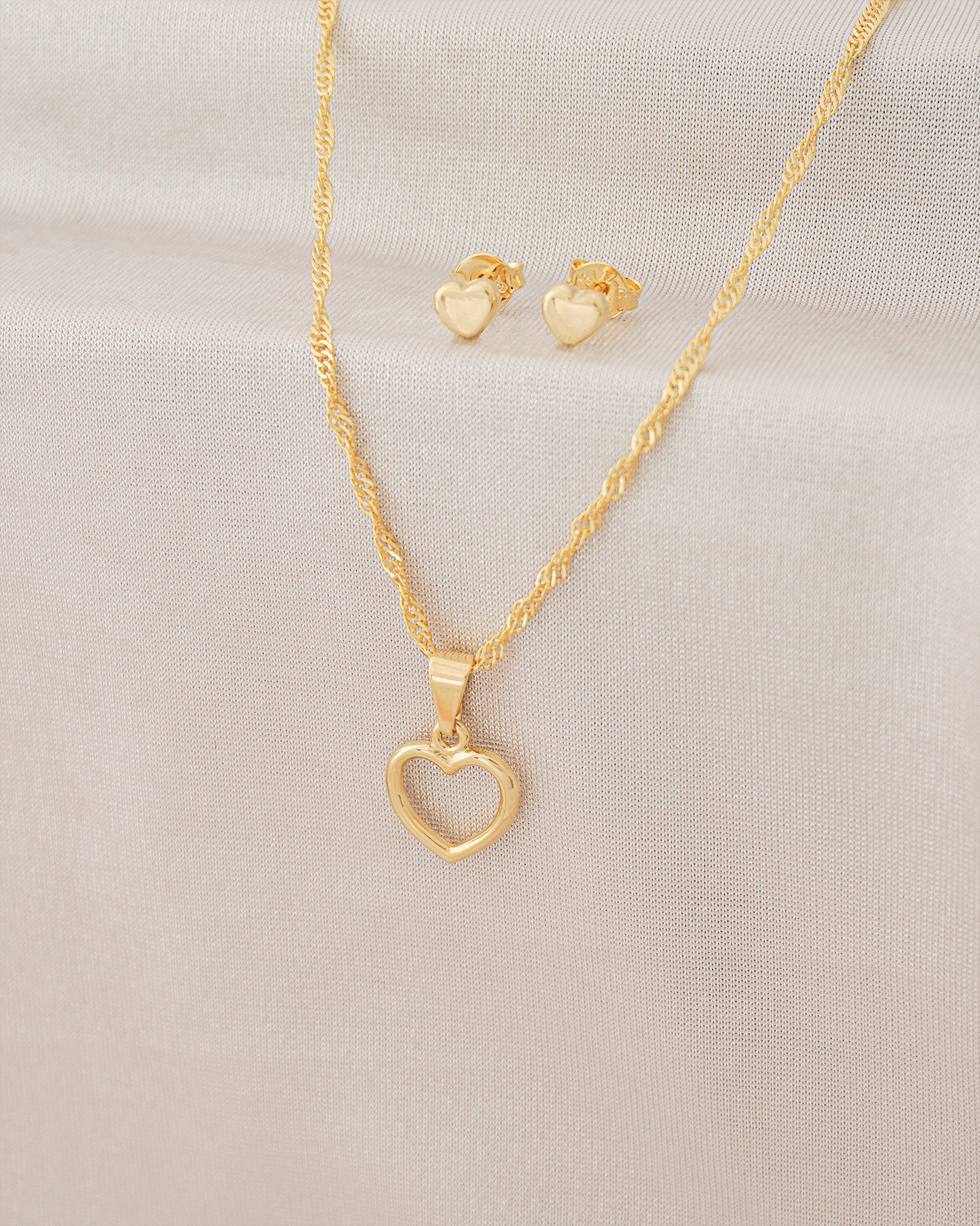 Dije Corazon Silueta
