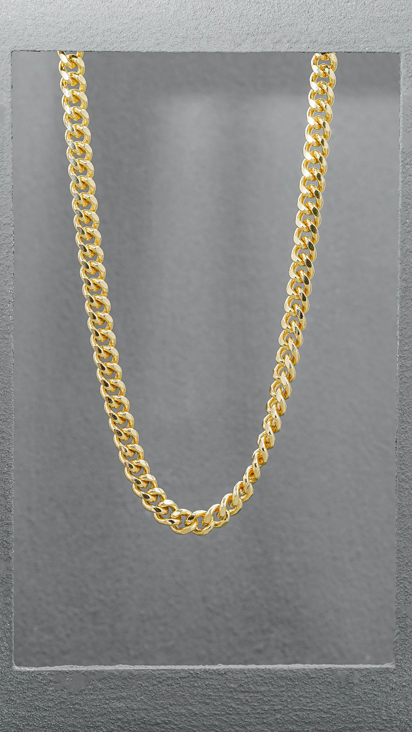 cadena cubana 6.8 mm 70 Cms