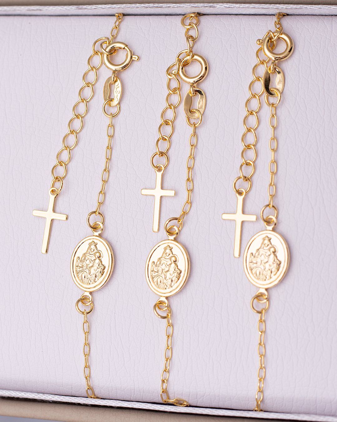 pulsera virgen del carmen16.5cm extensor