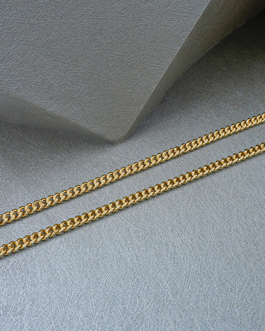 cadena cubana 45cm 4mm