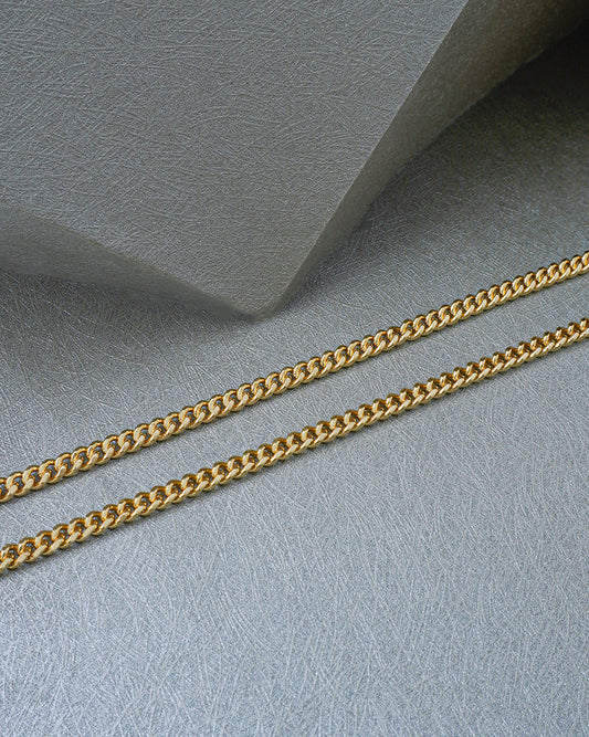 cadena cubana 45cm 4mm