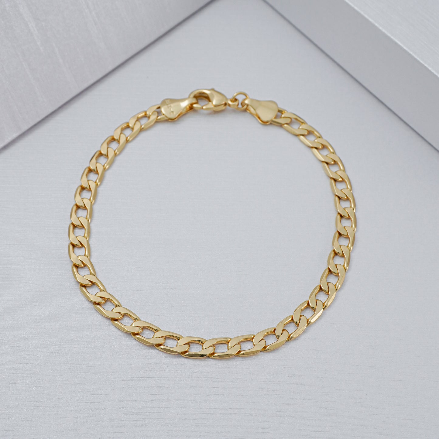 Pulsera Cubana Semigruesa 19,5 cms