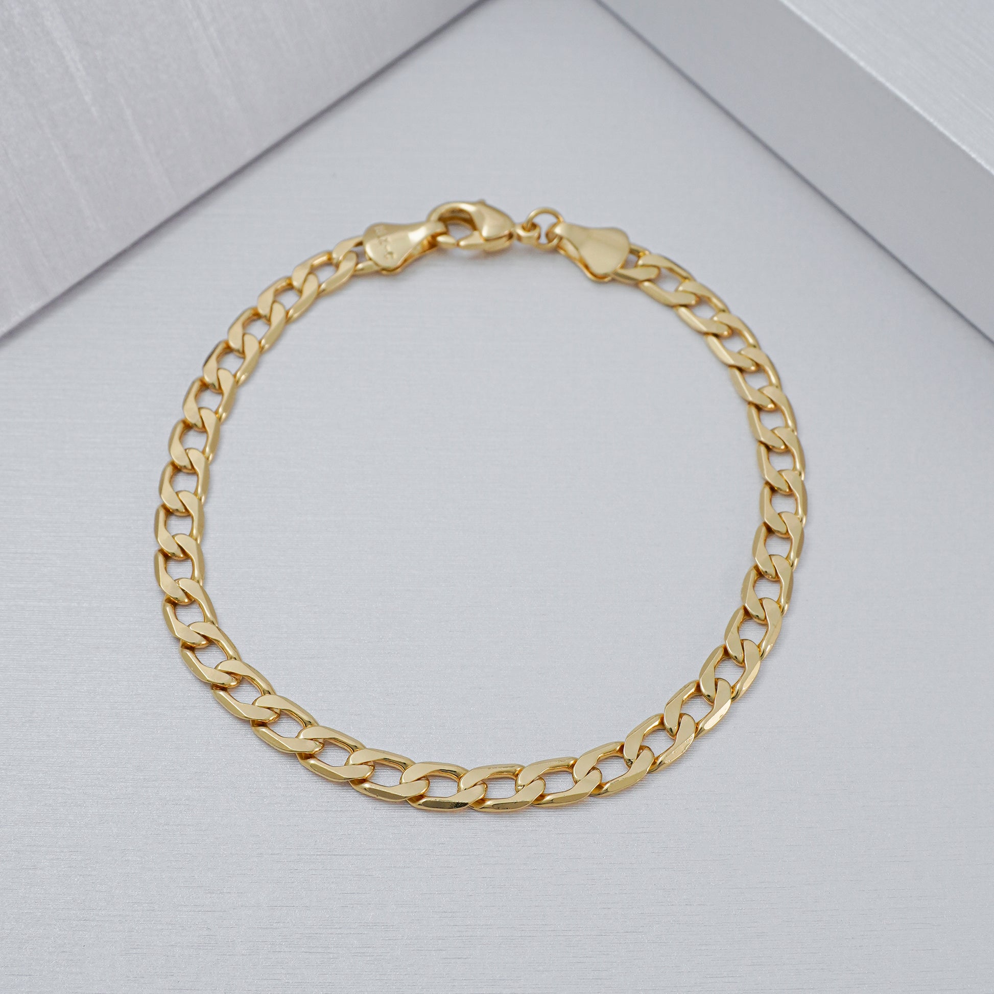 Pulsera Cubana Semigruesa 19,5 cms