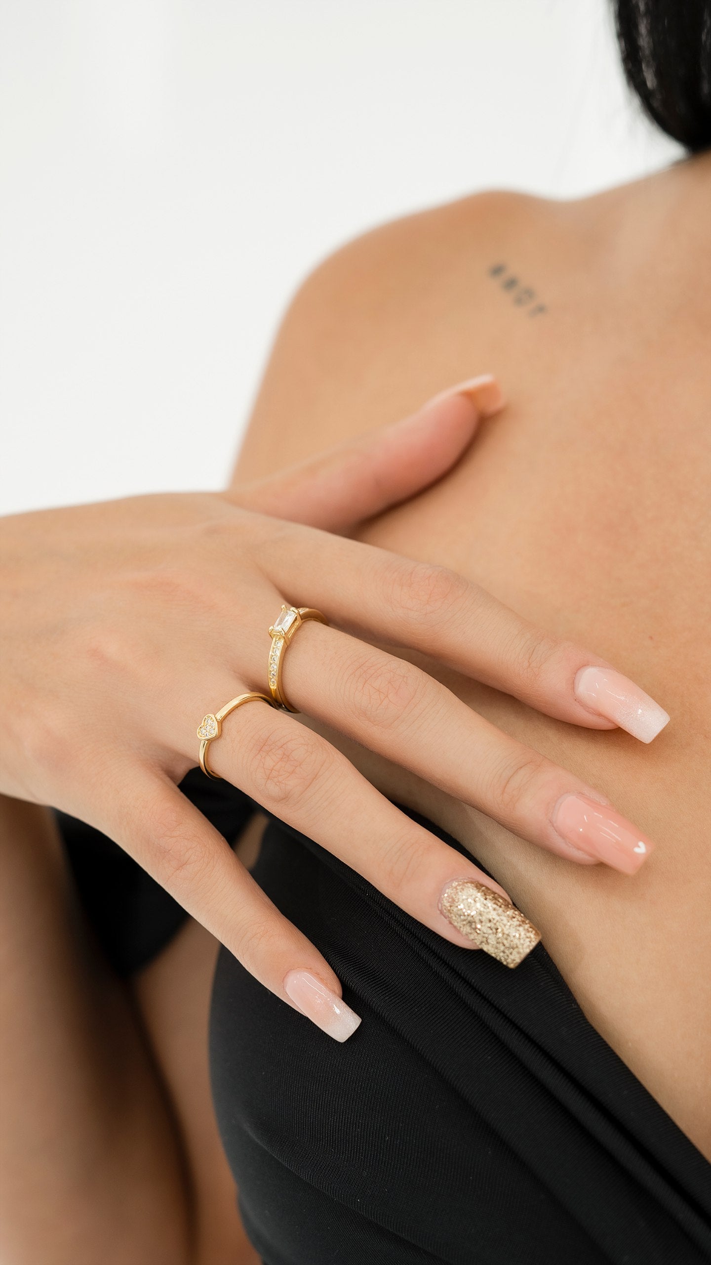 Anillo Corazon Circonias