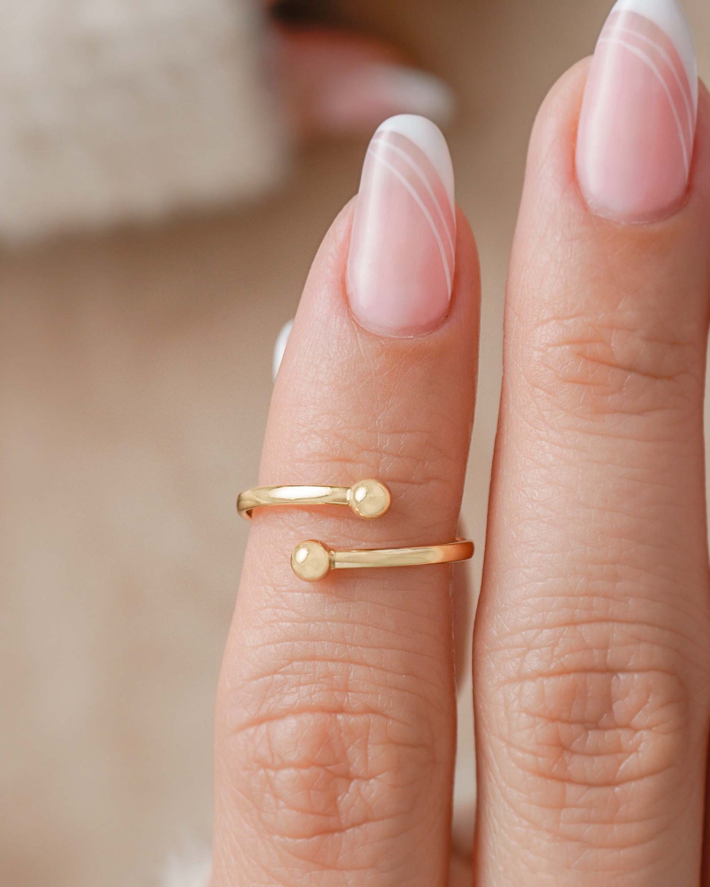 Anillo balin ajustable