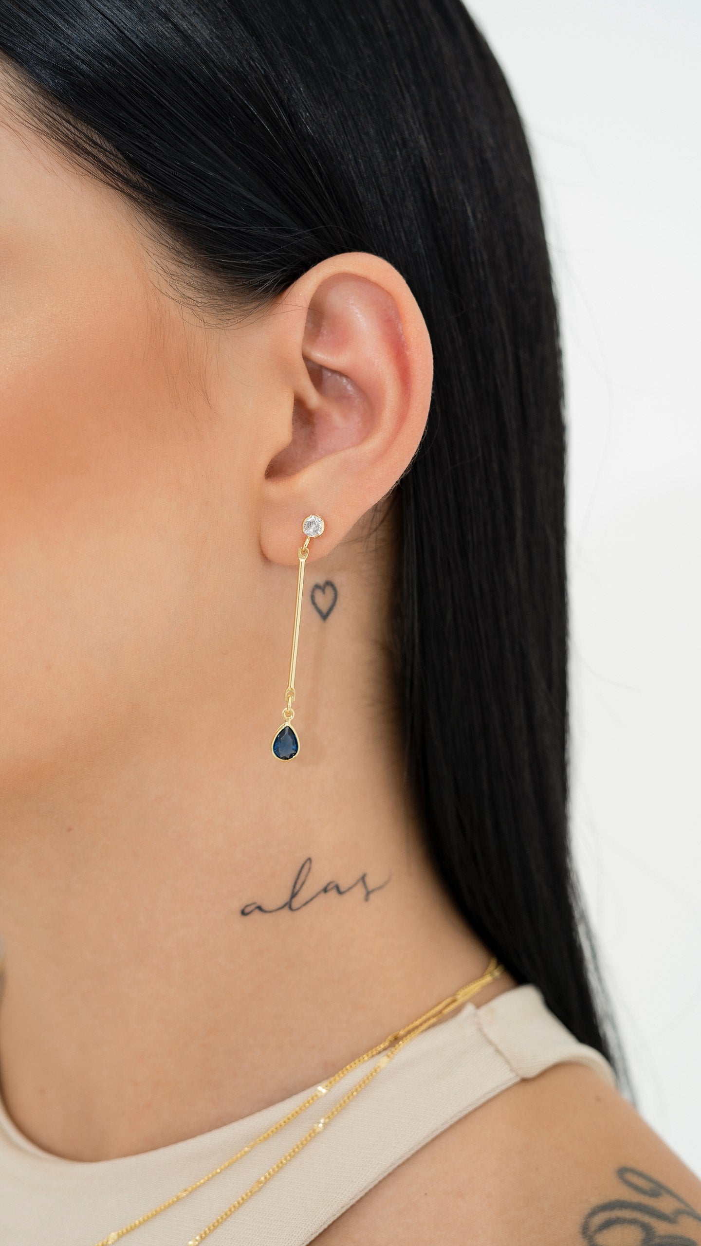 Areta Long Blue
