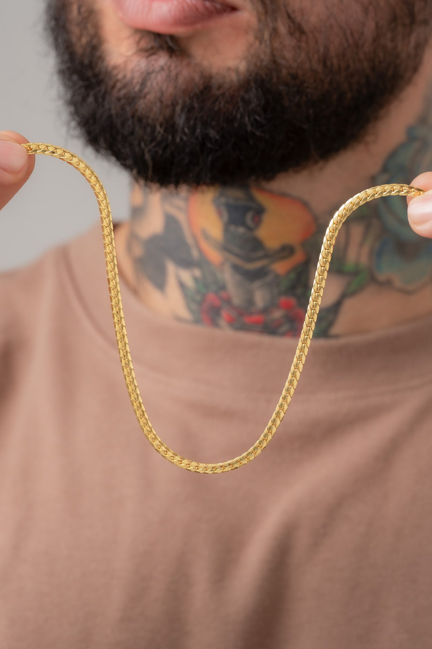 Cadena Serpiente 4 mm 65 Cms